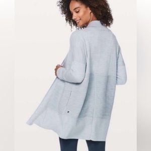 Lululemon Merino wool Cardigan wrap sweater